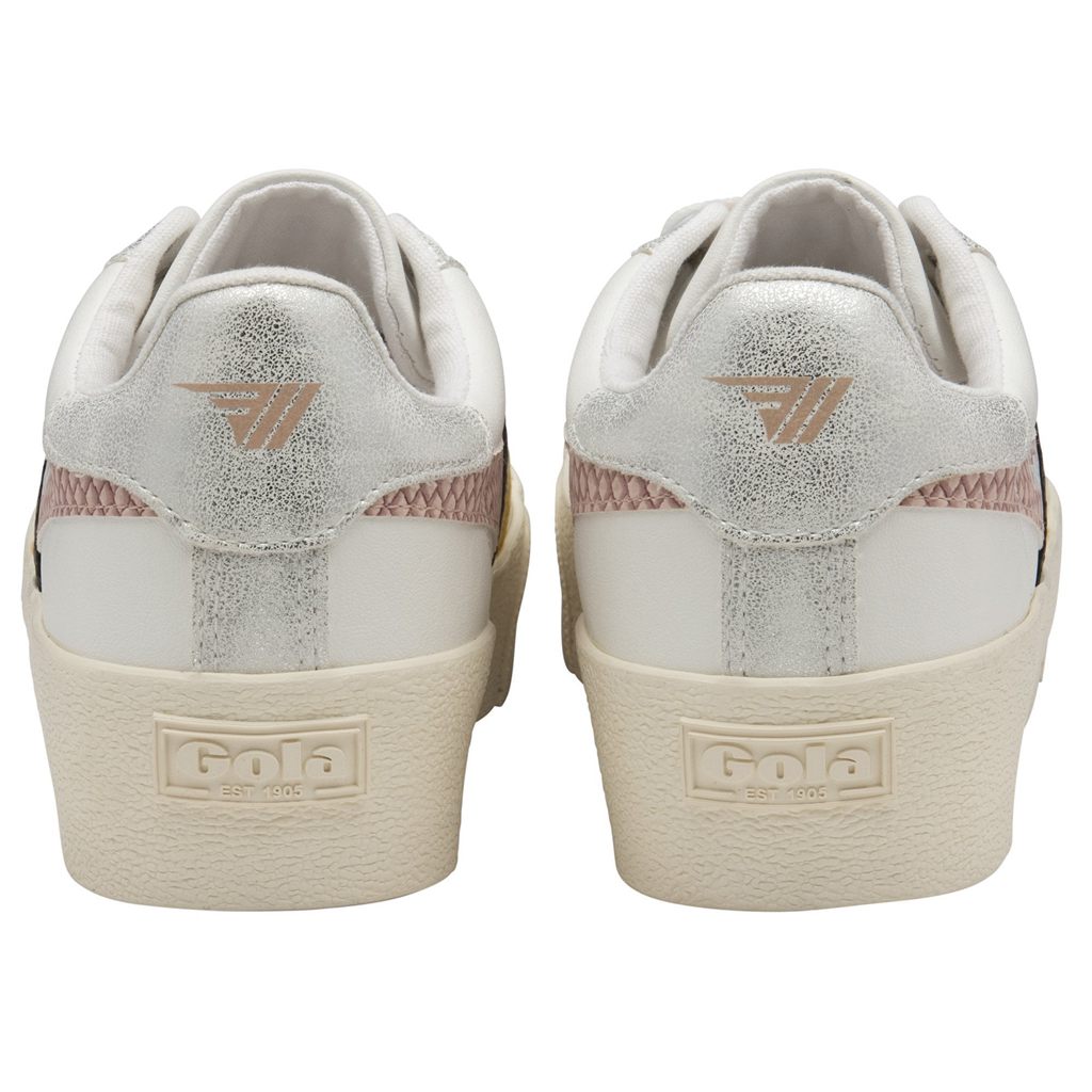 Gola Classics Orchid Platform Trident Snake Sneakers Fehér Rózsaszín Hungary | SPW-348297