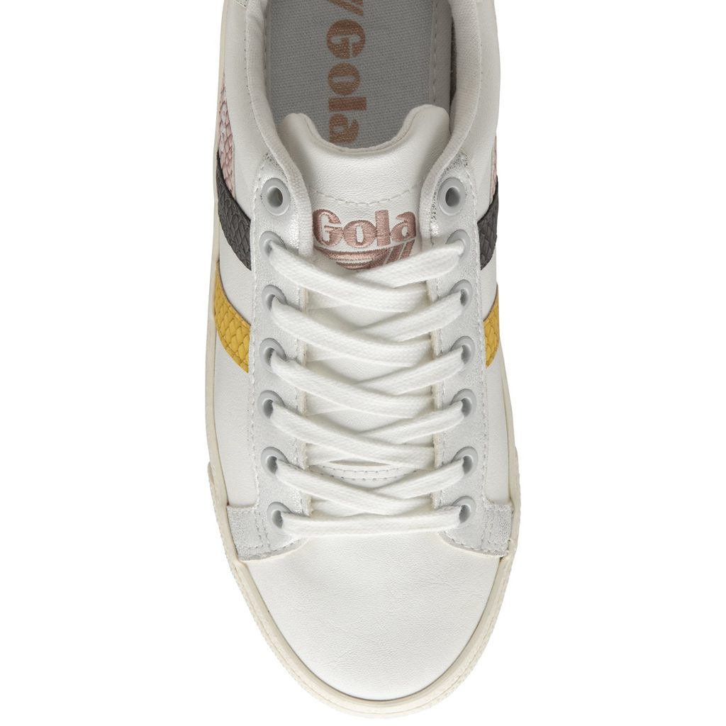 Gola Classics Orchid Platform Trident Snake Sneakers Fehér Rózsaszín Hungary | SPW-348297
