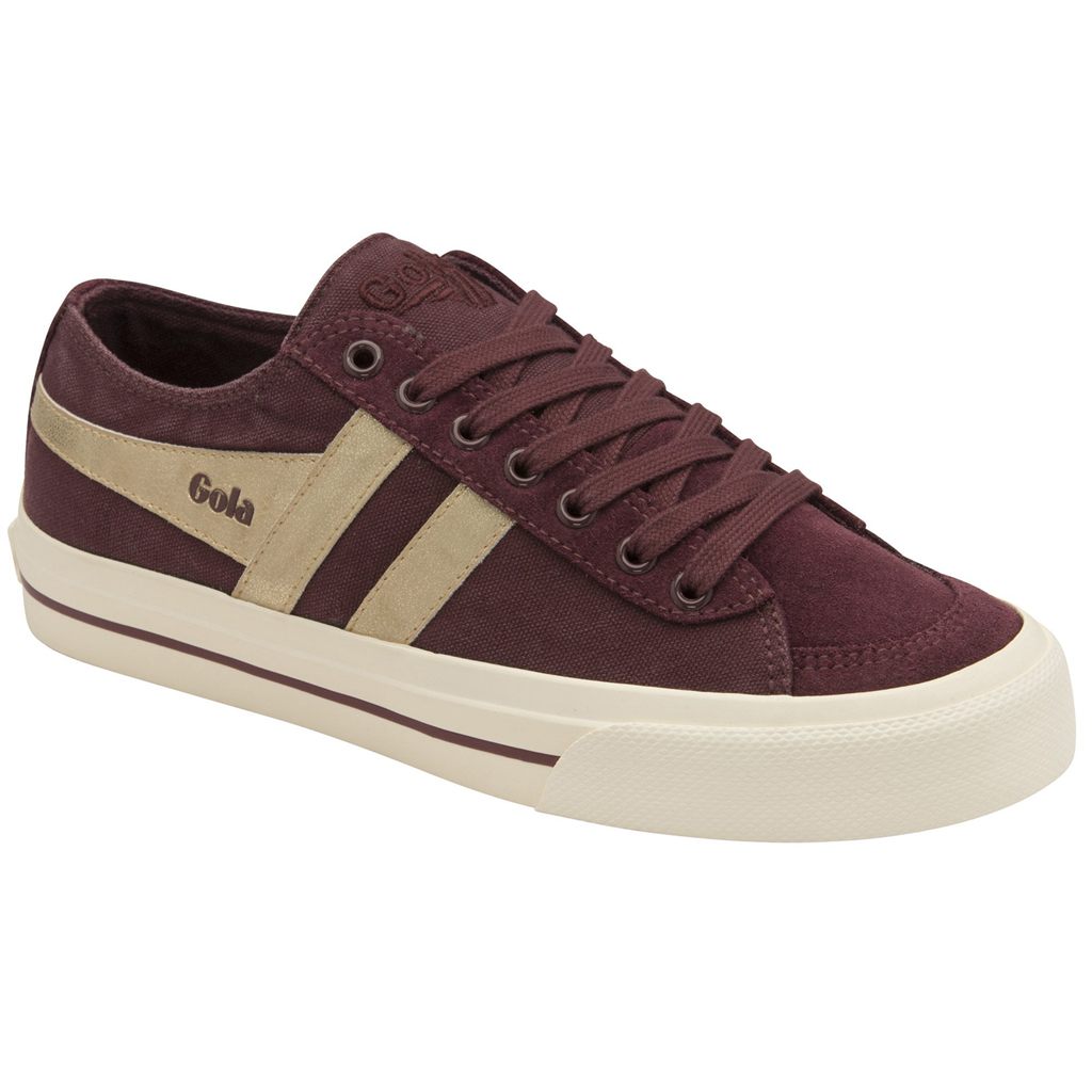 Gola Classics Quota II Mirror Plimsoll Sneakers Arany Hungary | NIQ-438697