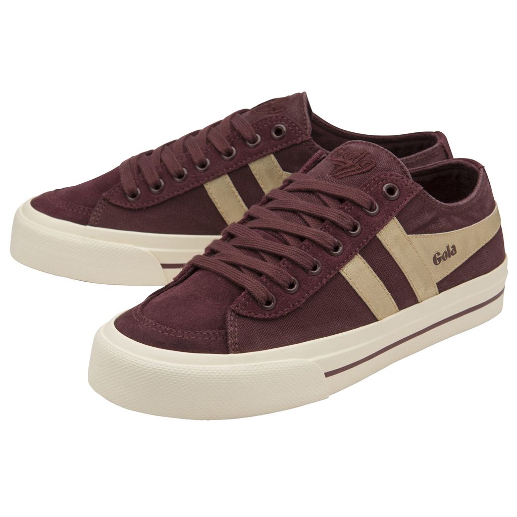 Gola Classics Quota II Mirror Plimsoll Sneakers Arany Hungary | NIQ-438697