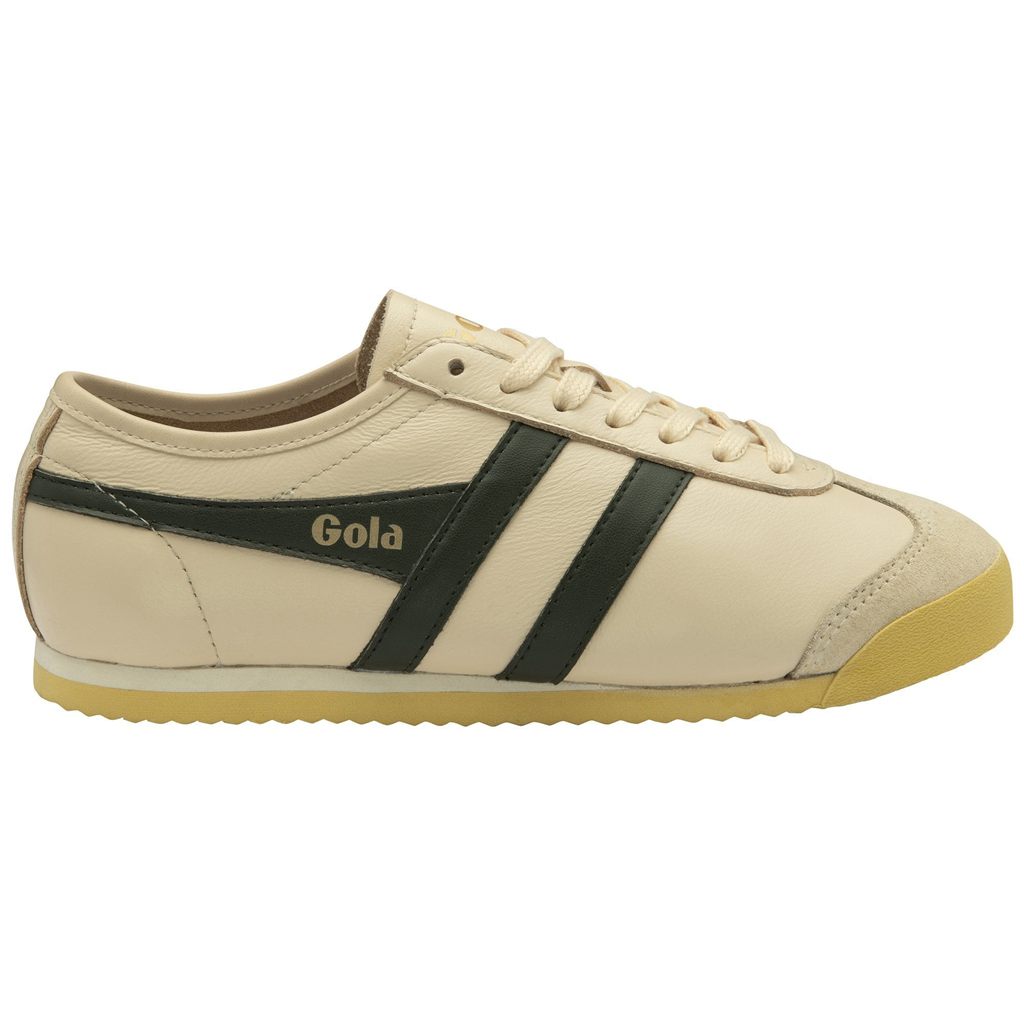 Gola Classics Race Leather Sneakers Sötétkhaki Hungary | USY-507893