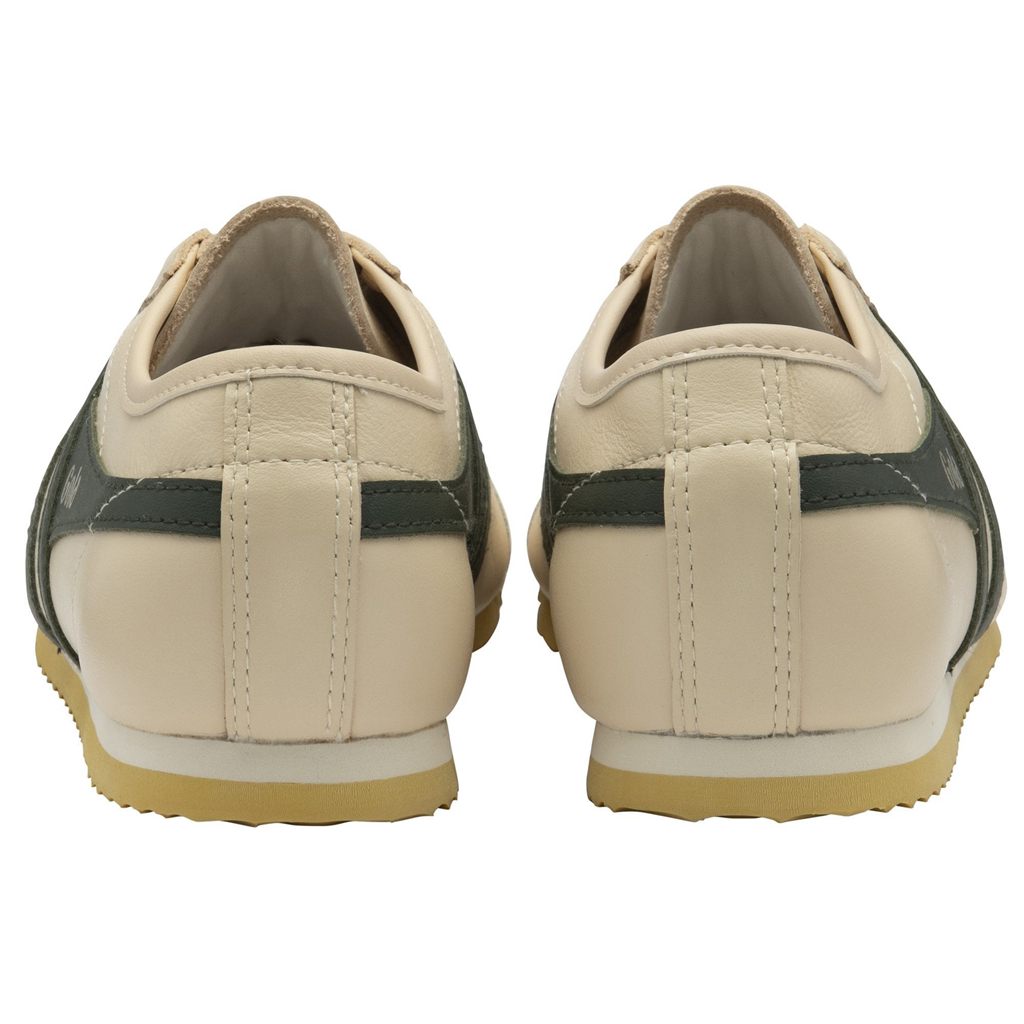Gola Classics Race Leather Sneakers Sötétkhaki Hungary | USY-507893