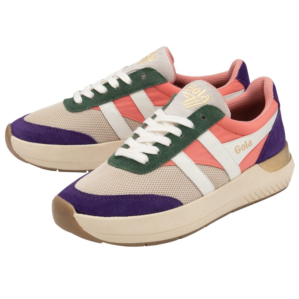 Gola Classics Raven Sneakers Korall Rózsaszín Királykék Lila Hungary | SYH-894026