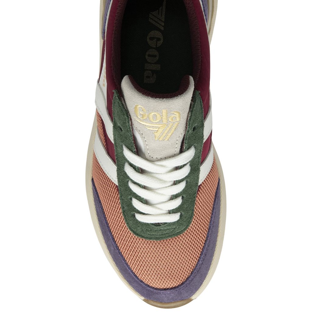 Gola Classics Raven Sneakers Terracotta Cerise Plum Hungary | ORP-065827