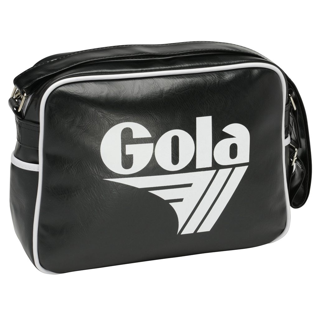 Gola Classics Redford Messenger Bag Fekete Fehér Hungary | VYE-946710