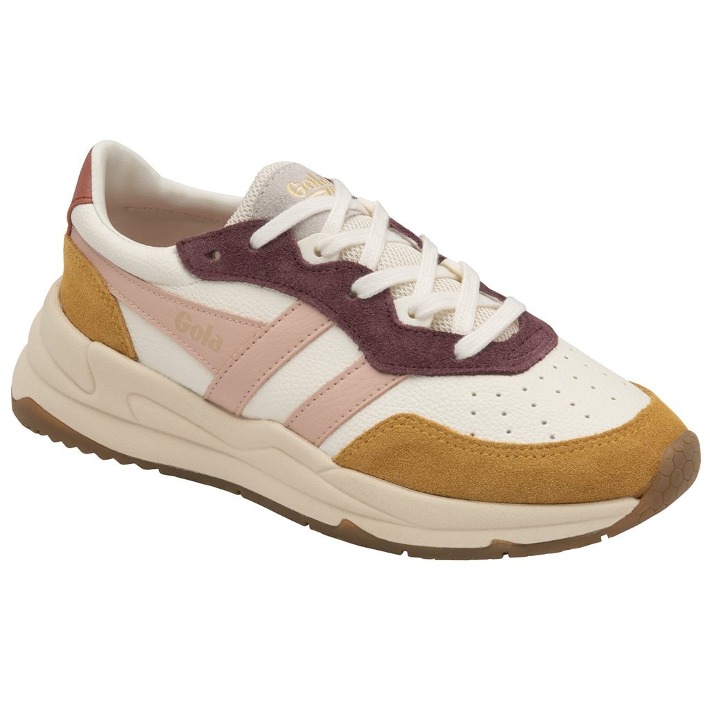 Gola Classics Saturn Quadrant Sneakers Fehér Rózsaszín Narancssárga Hungary | QPO-295063