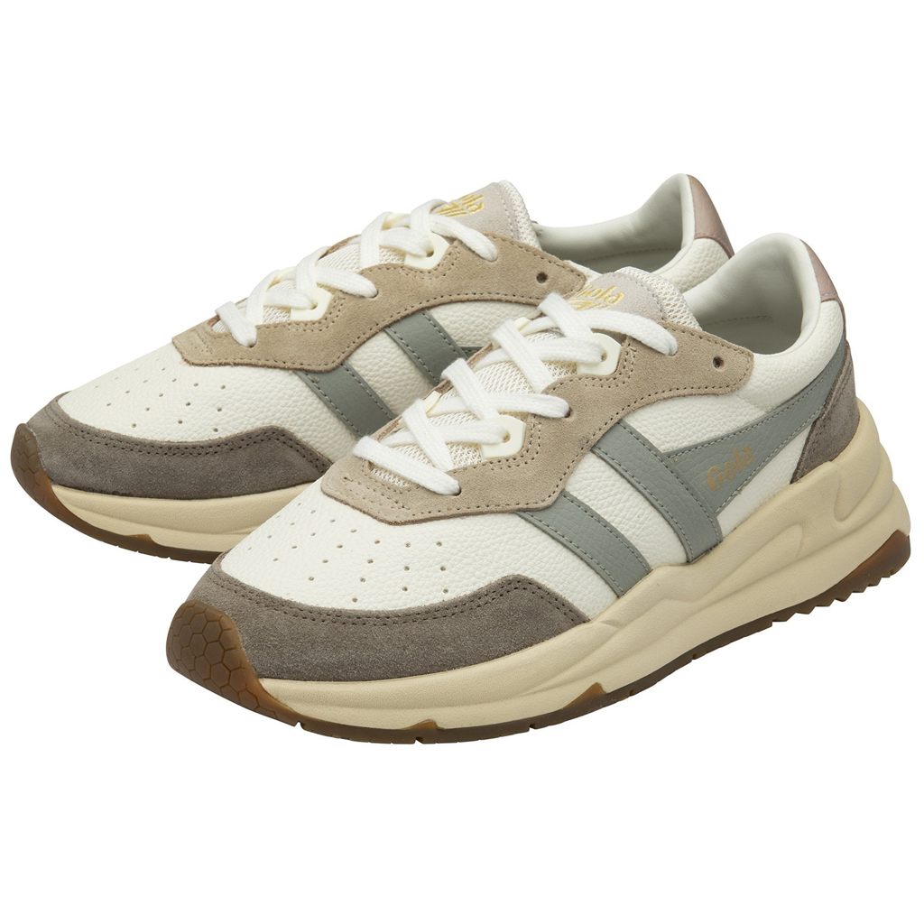 Gola Classics Saturn Quadrant Sneakers Fehér Világos Szürke Hungary | IRS-928570