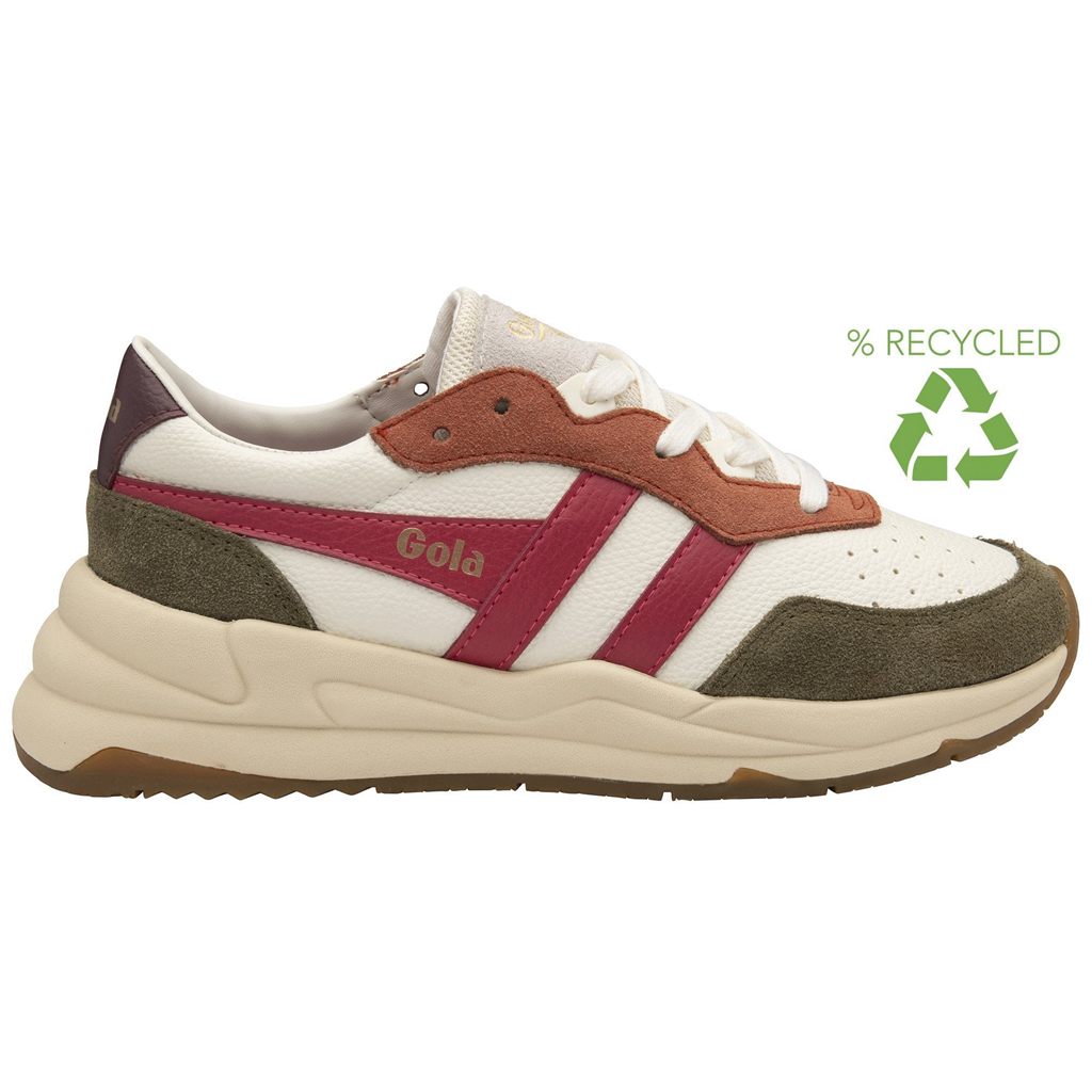 Gola Classics Saturn Quadrant Sneakers Fehér Khaki Hungary | TME-729801