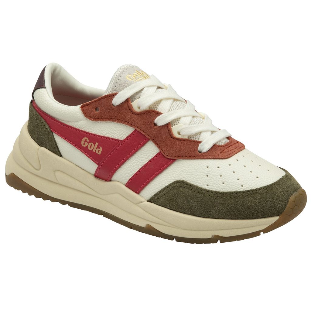 Gola Classics Saturn Quadrant Sneakers Fehér Khaki Hungary | TME-729801