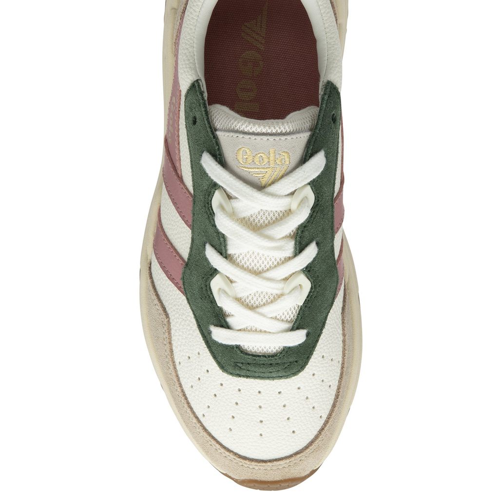 Gola Classics Saturn Quadrant Sneakers Fehér Korall Rózsaszín Hungary | CYN-237541