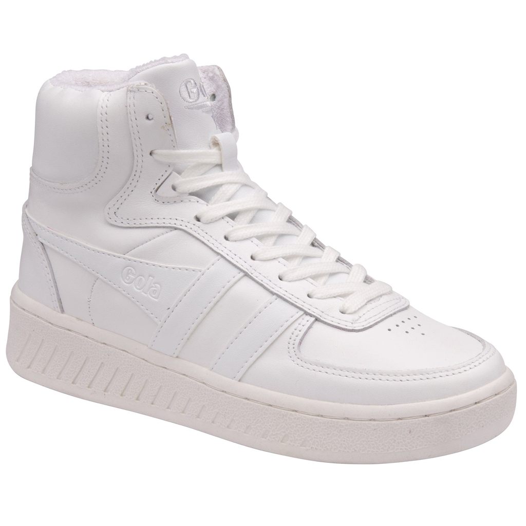 Gola Classics Slam High Sneakers Fehér Fehér Hungary | ITE-709283