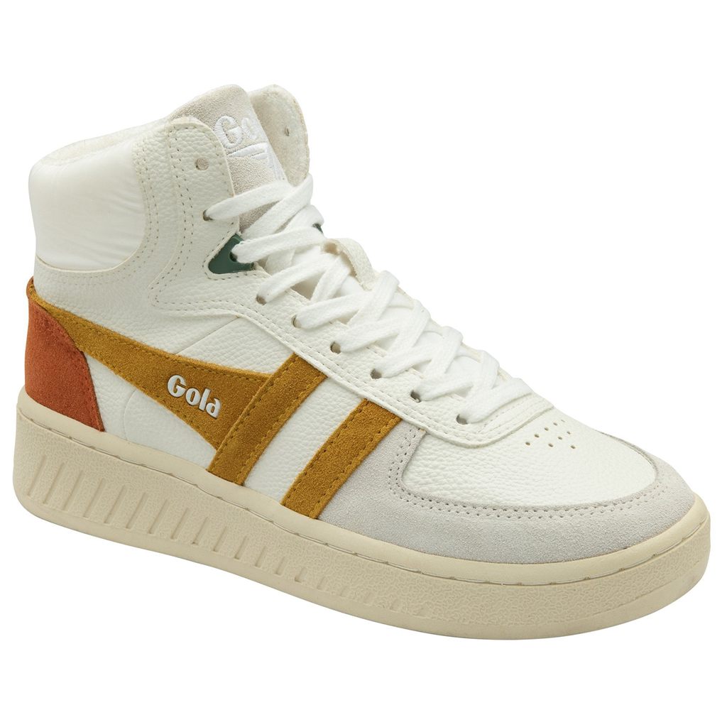 Gola Classics Slam Trident Sneakers Fehér Narancssárga Hungary | YPK-926458