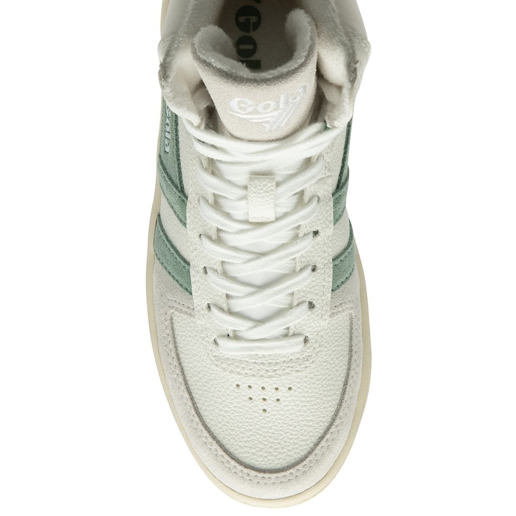Gola Classics Slam Trident Sneakers Fehér Zöld Korall Rózsaszín Hungary | YEL-273904