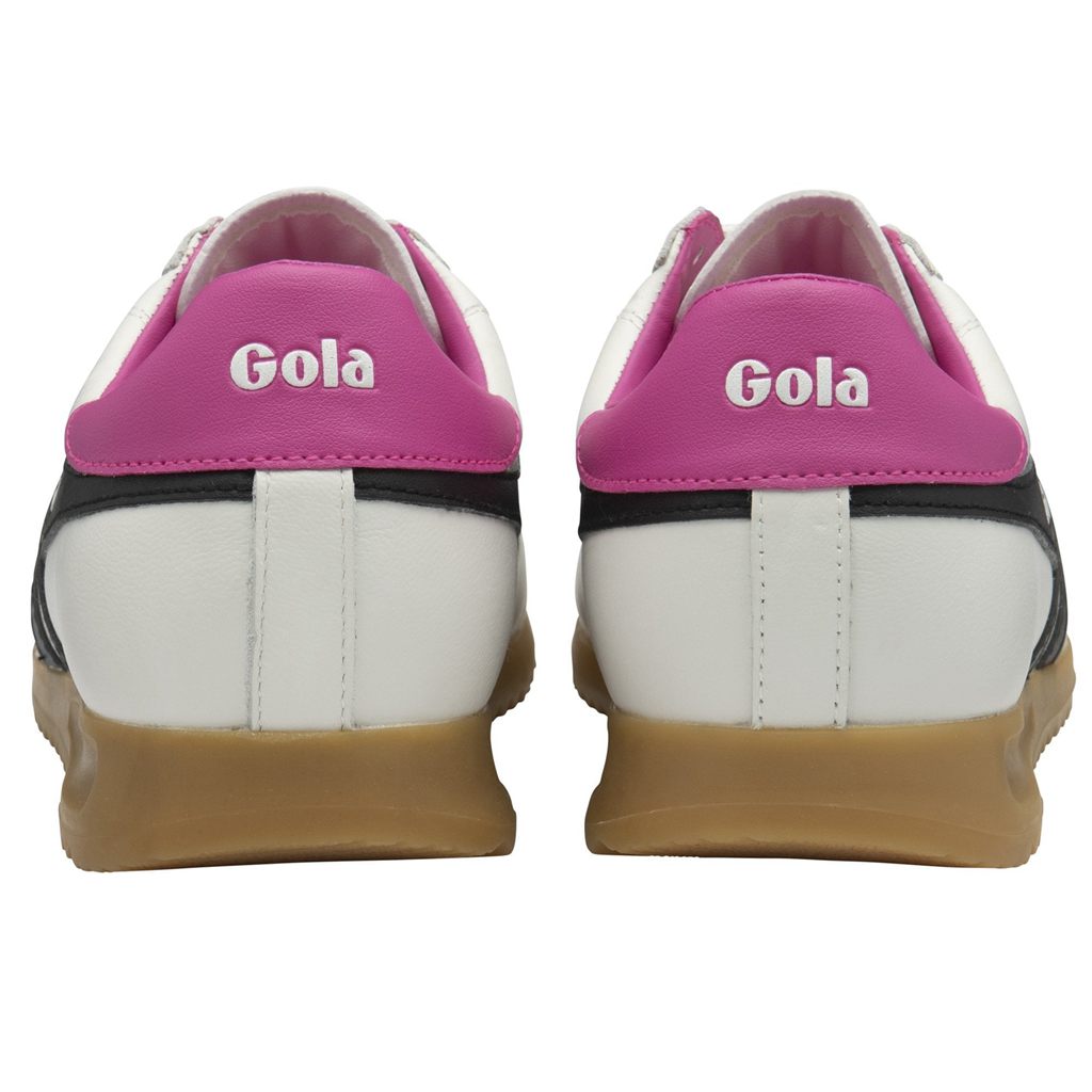 Gola Classics Stadium Sneakers Fehér Fekete Rózsaszín Hungary | NYZ-721948