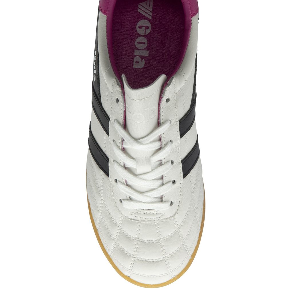 Gola Classics Stadium Sneakers Fehér Fekete Rózsaszín Hungary | NYZ-721948