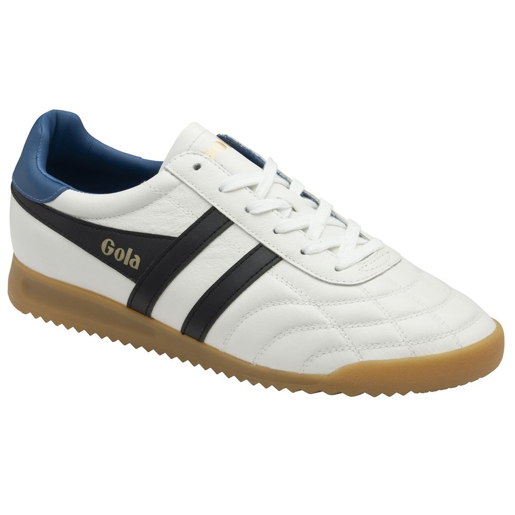 Gola Classics Stadium Sneakers Fehér Fekete Kék Hungary | SMG-132067