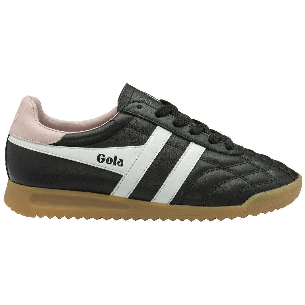 Gola Classics Stadium Sneakers Fekete Fehér Rózsaszín Hungary | BPD-520749