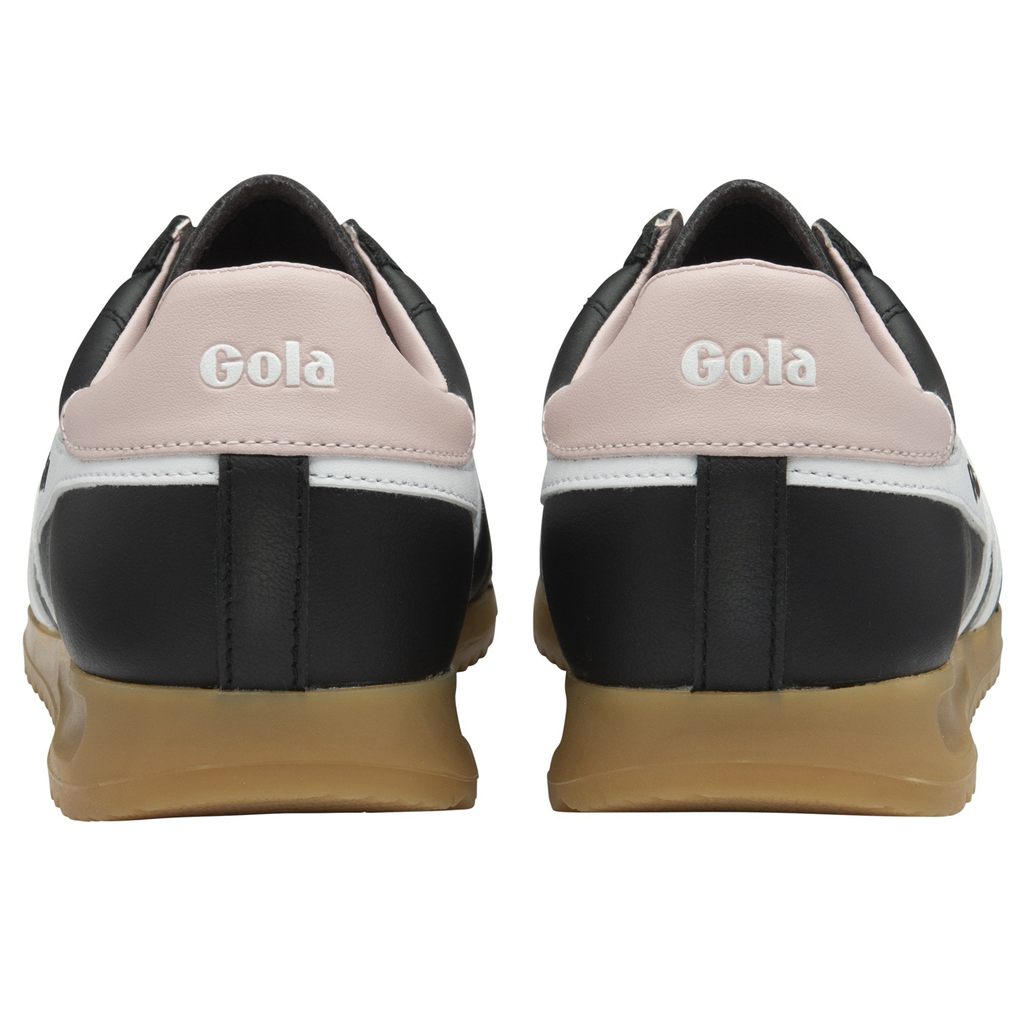 Gola Classics Stadium Sneakers Fekete Fehér Rózsaszín Hungary | BPD-520749