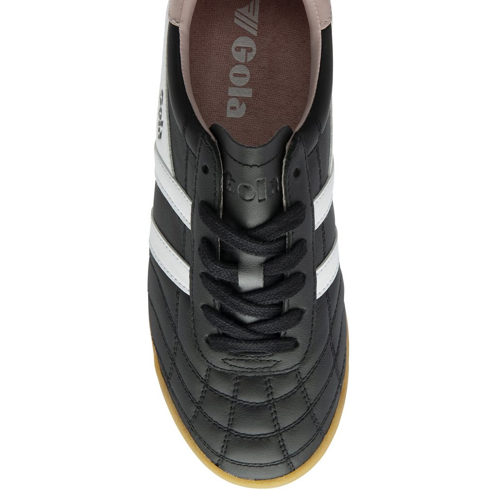 Gola Classics Stadium Sneakers Fekete Fehér Rózsaszín Hungary | BPD-520749