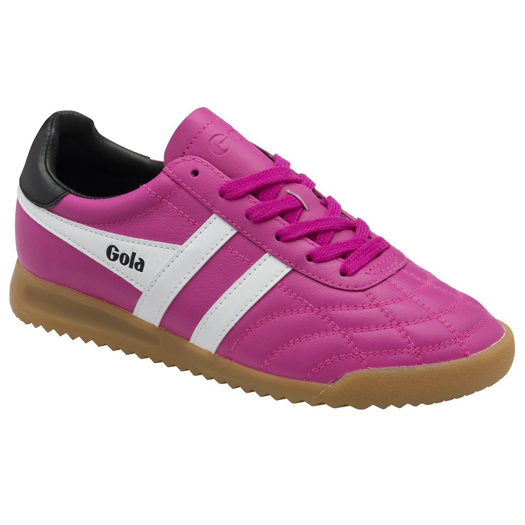 Gola Classics Stadium Sneakers Rózsaszín Fehér Fekete Hungary | EHJ-576491