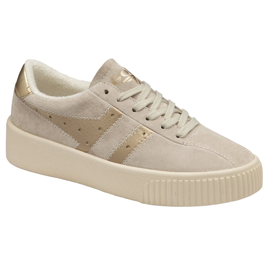 Gola Classics Super Court Metallic Sneakers Fehér Arany Hungary | LRH-352048