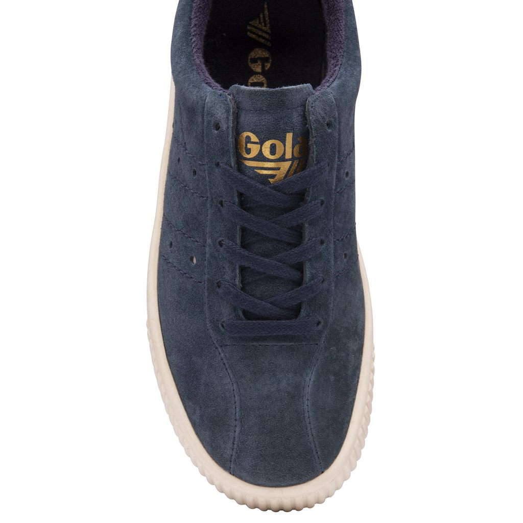 Gola Classics Super Court Suede Sneakers Sötétkék Rózsaszín Hungary | FEP-721548