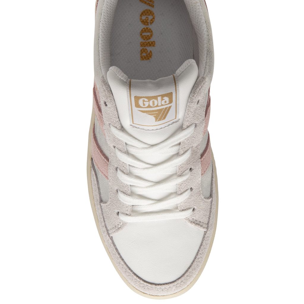 Gola Classics Superslam Blaze Sneakers Fehér Rózsaszín Hungary | ZTJ-894150