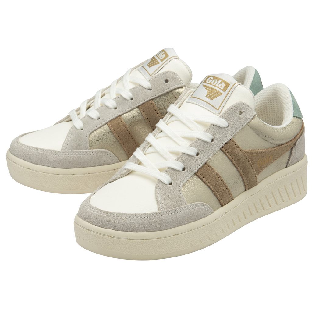 Gola Classics Superslam Blaze Sneakers Arany Világos Zöld Hungary | UFW-320847