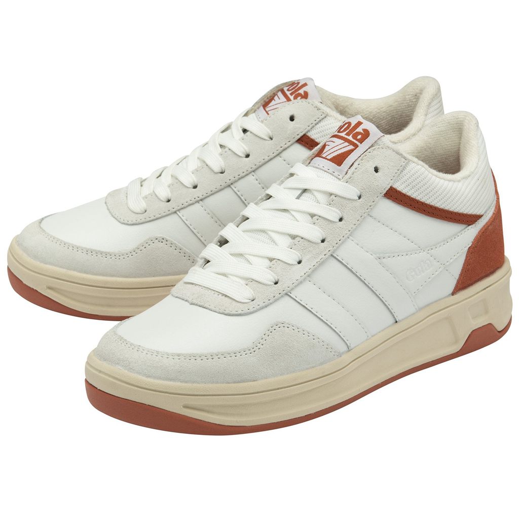 Gola Classics Swerve Sneakers Fehér Narancssárga Hungary | VRX-147082