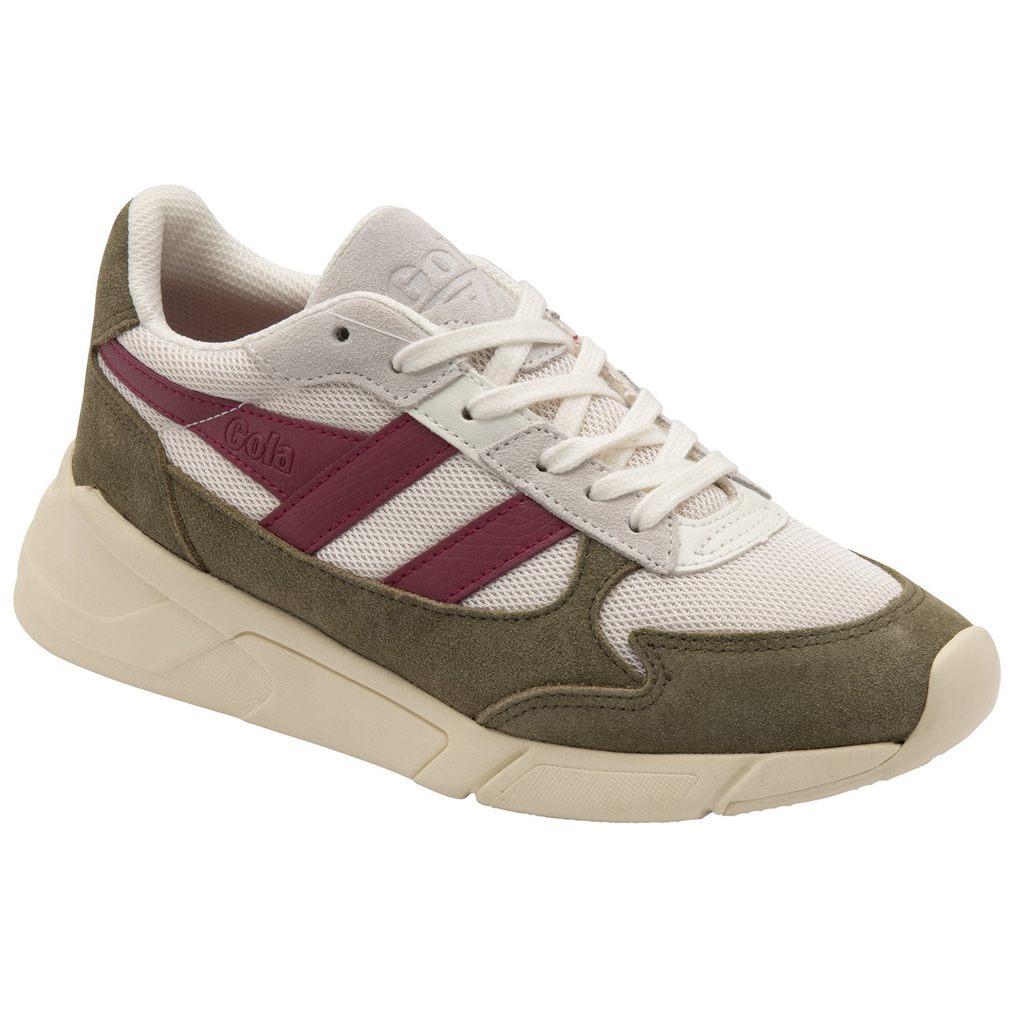 Gola Classics Tempest Sneakers Fehér Khaki Hungary | CQO-524631