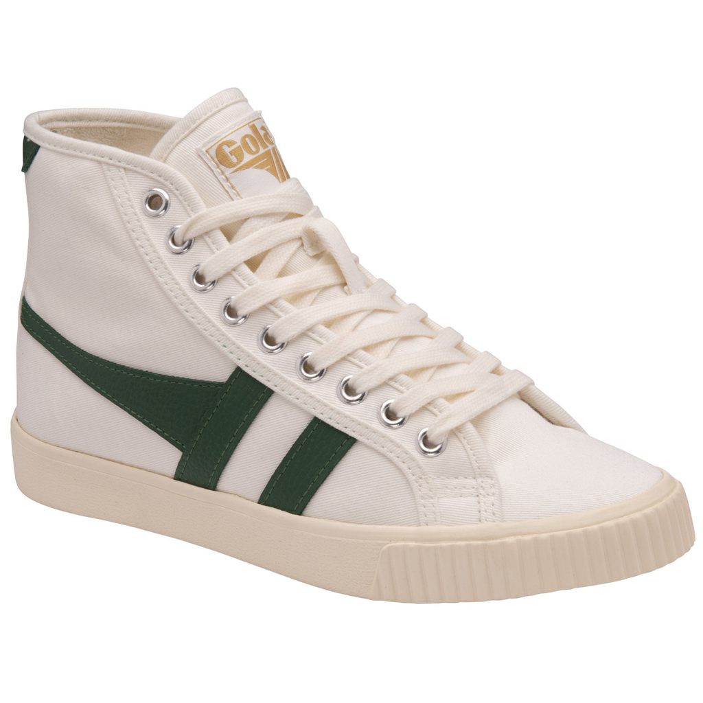 Gola Classics Tennis Mark Cox High Sneakers Fehér Sötétzöld Hungary | ZDV-489762