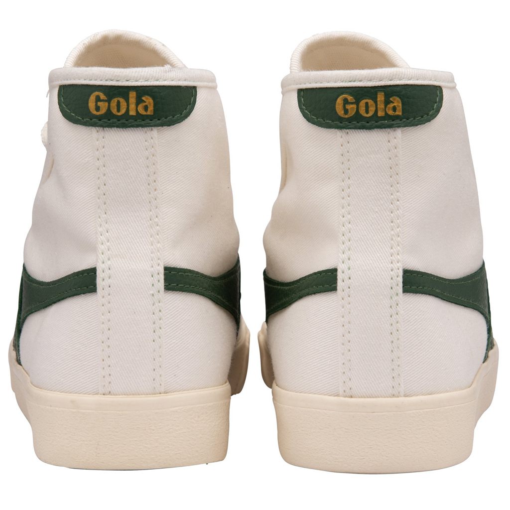Gola Classics Tennis Mark Cox High Sneakers Fehér Sötétzöld Hungary | ZDV-489762