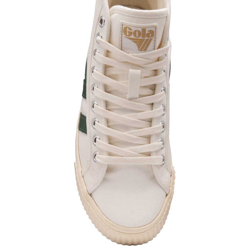 Gola Classics Tennis Mark Cox High Sneakers Fehér Sötétzöld Hungary | ZDV-489762
