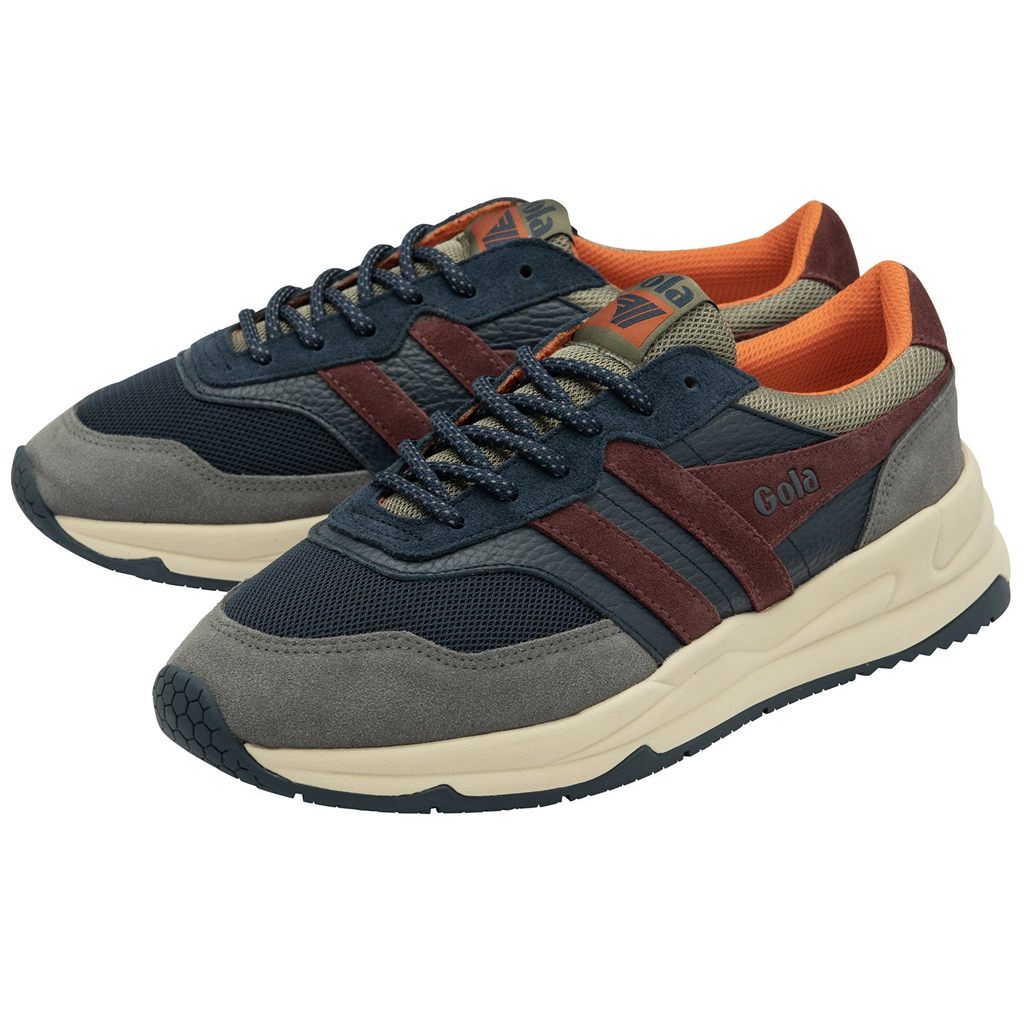 Gola Classics Titan Sneakers Sötétkék Bordó Hungary | GZY-096532