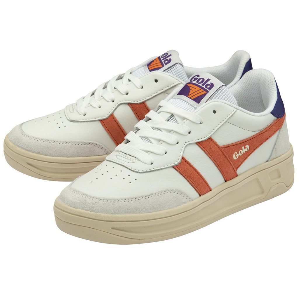 Gola Classics Topspin Sneakers Fehér Korall Királykék Lila Hungary | EWF-152607