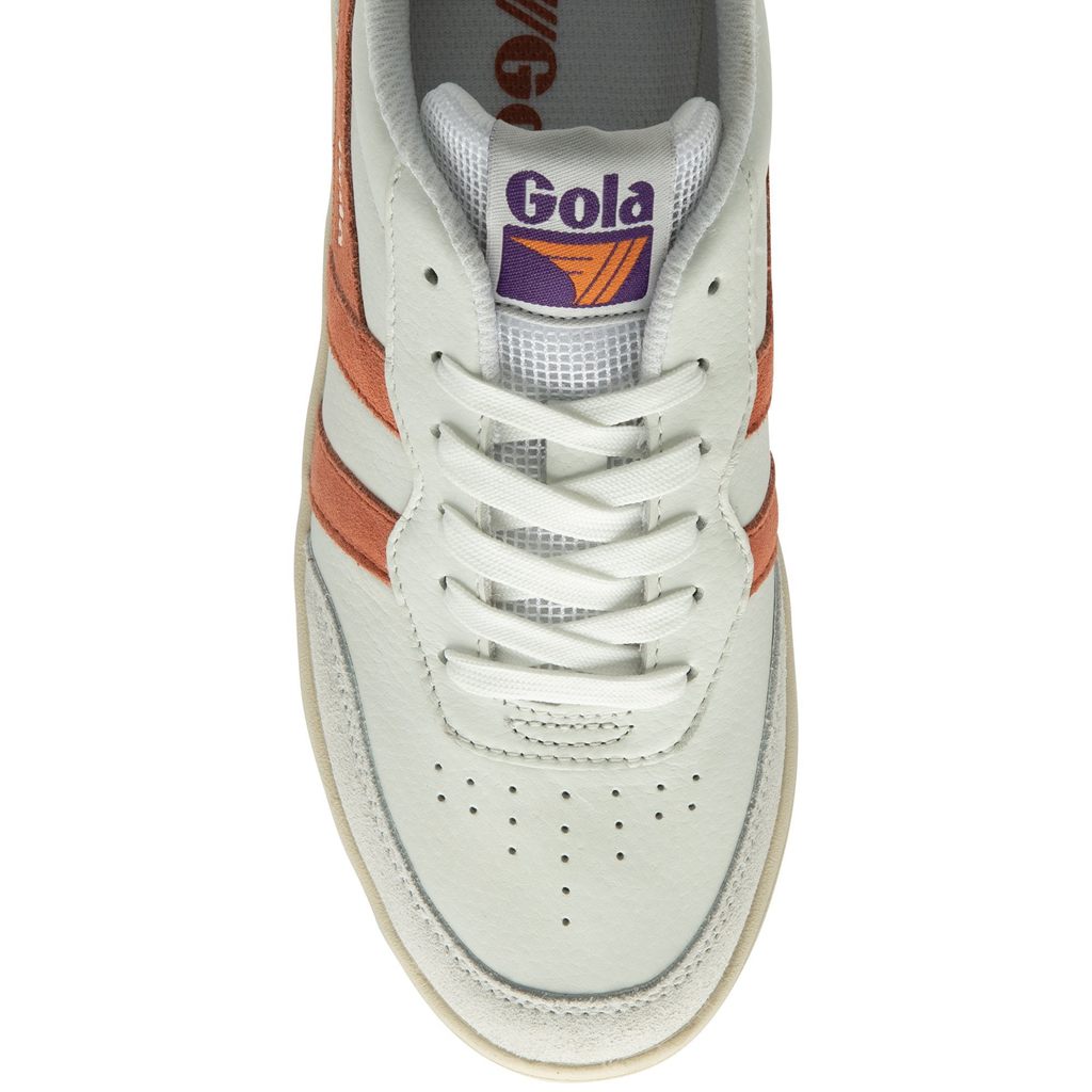 Gola Classics Topspin Sneakers Fehér Korall Királykék Lila Hungary | EWF-152607