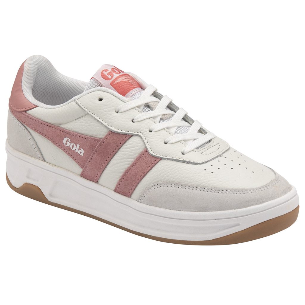 Gola Classics Topspin Sneakers Fehér Rózsaszín Korall Rózsaszín Hungary | AWV-350614