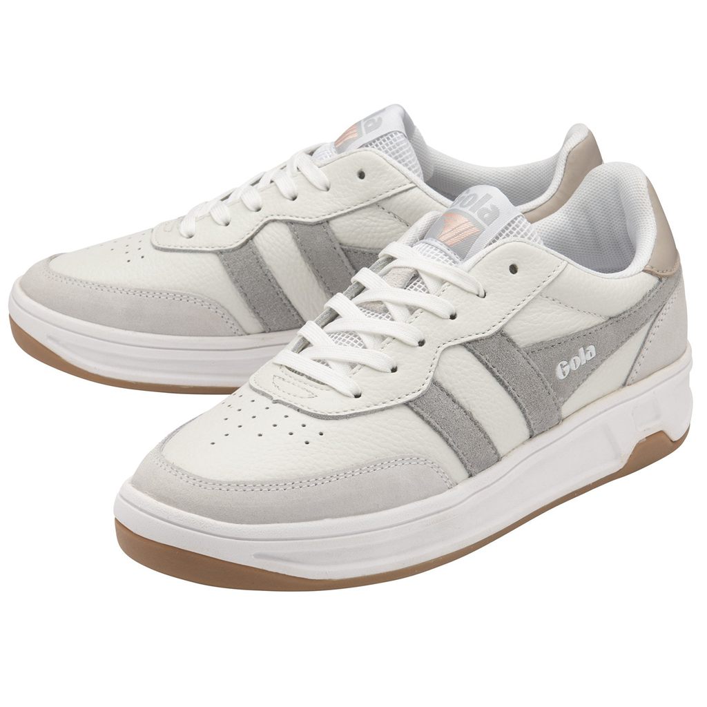Gola Classics Topspin Sneakers Fehér Világos Szürke Hungary | ZEW-498275