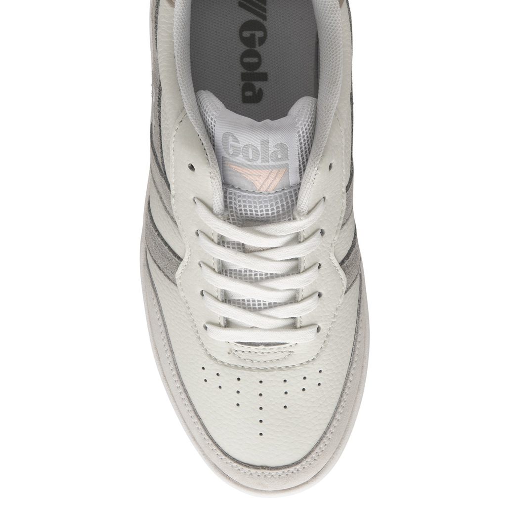 Gola Classics Topspin Sneakers Fehér Világos Szürke Hungary | ZEW-498275