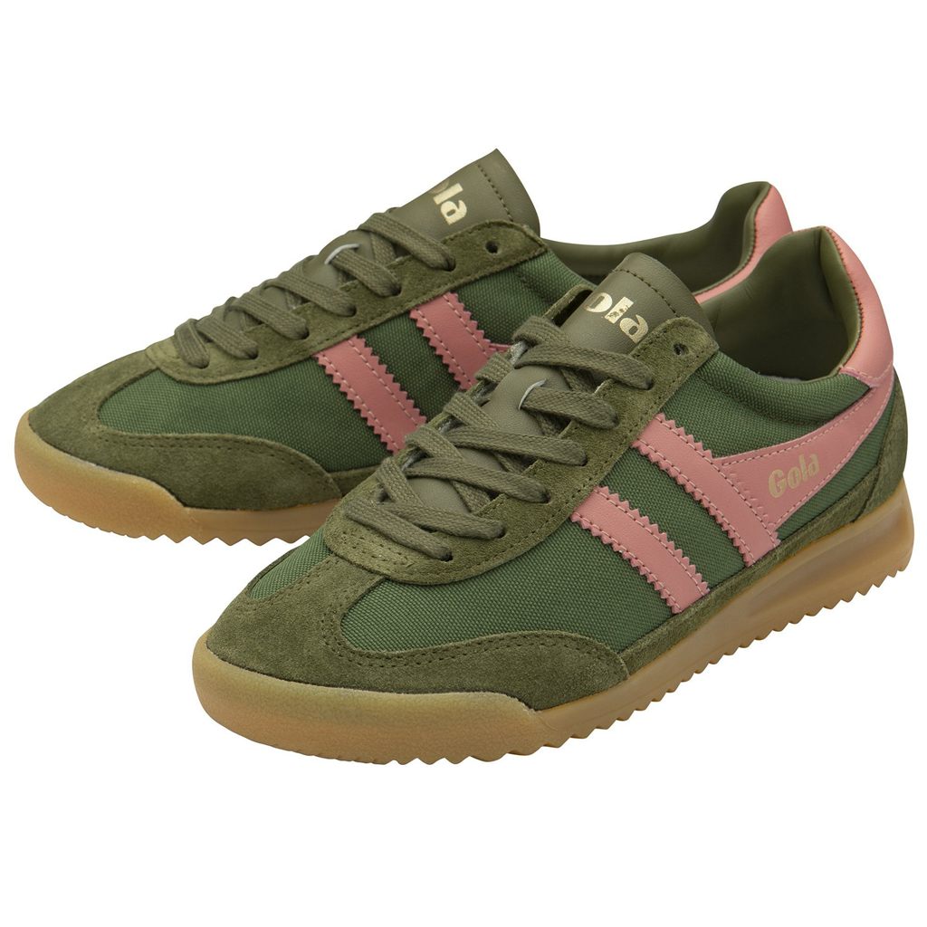 Gola Classics Tornado Sneakers Zöld Korall Rózsaszín Hungary | FVI-893241
