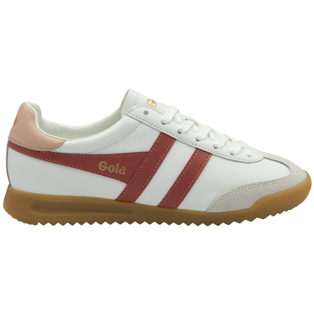 Gola Classics Torpedo Leather Sneakers Fehér Rózsaszín Hungary | SIN-504637