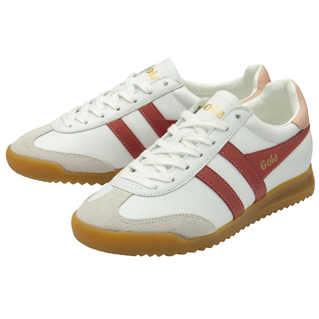 Gola Classics Torpedo Leather Sneakers Fehér Rózsaszín Hungary | SIN-504637