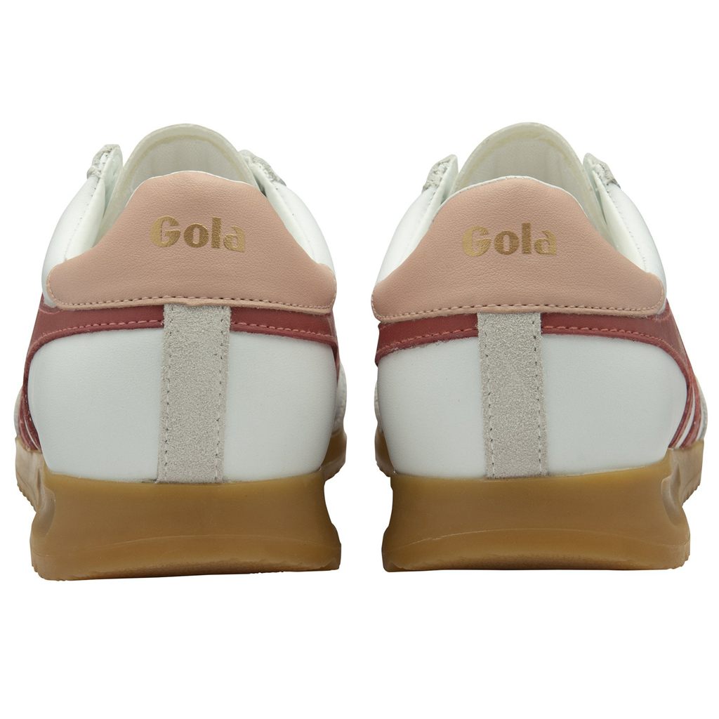 Gola Classics Torpedo Leather Sneakers Fehér Rózsaszín Hungary | SIN-504637