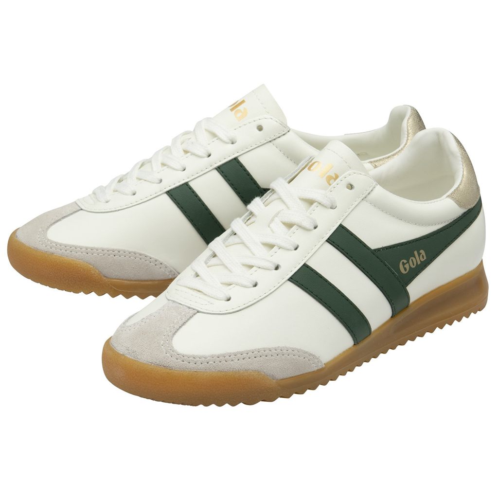Gola Classics Torpedo Leather Sneakers Fehér Arany Hungary | DPC-764089