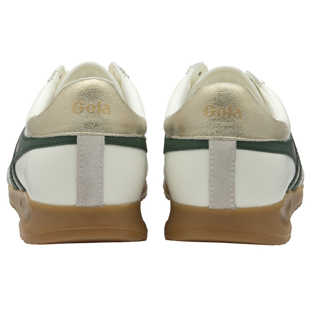 Gola Classics Torpedo Leather Sneakers Fehér Arany Hungary | DPC-764089
