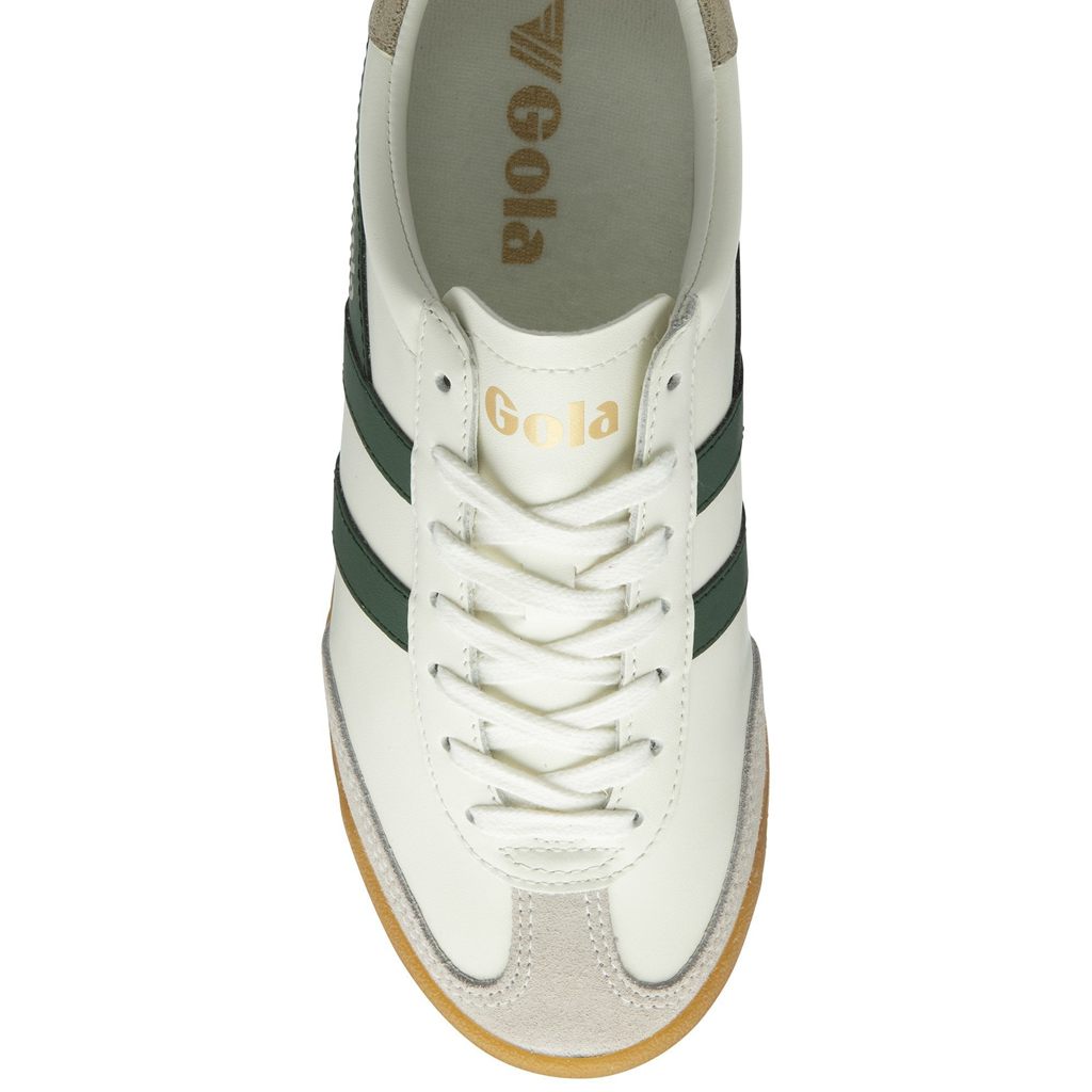 Gola Classics Torpedo Leather Sneakers Fehér Arany Hungary | DPC-764089