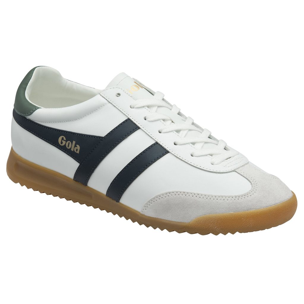 Gola Classics Torpedo Leather Sneakers Fehér Sötétkék Hungary | MZX-619034