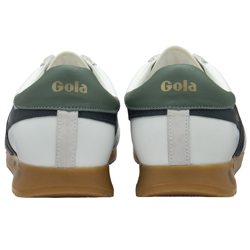 Gola Classics Torpedo Leather Sneakers Fehér Sötétkék Hungary | MZX-619034