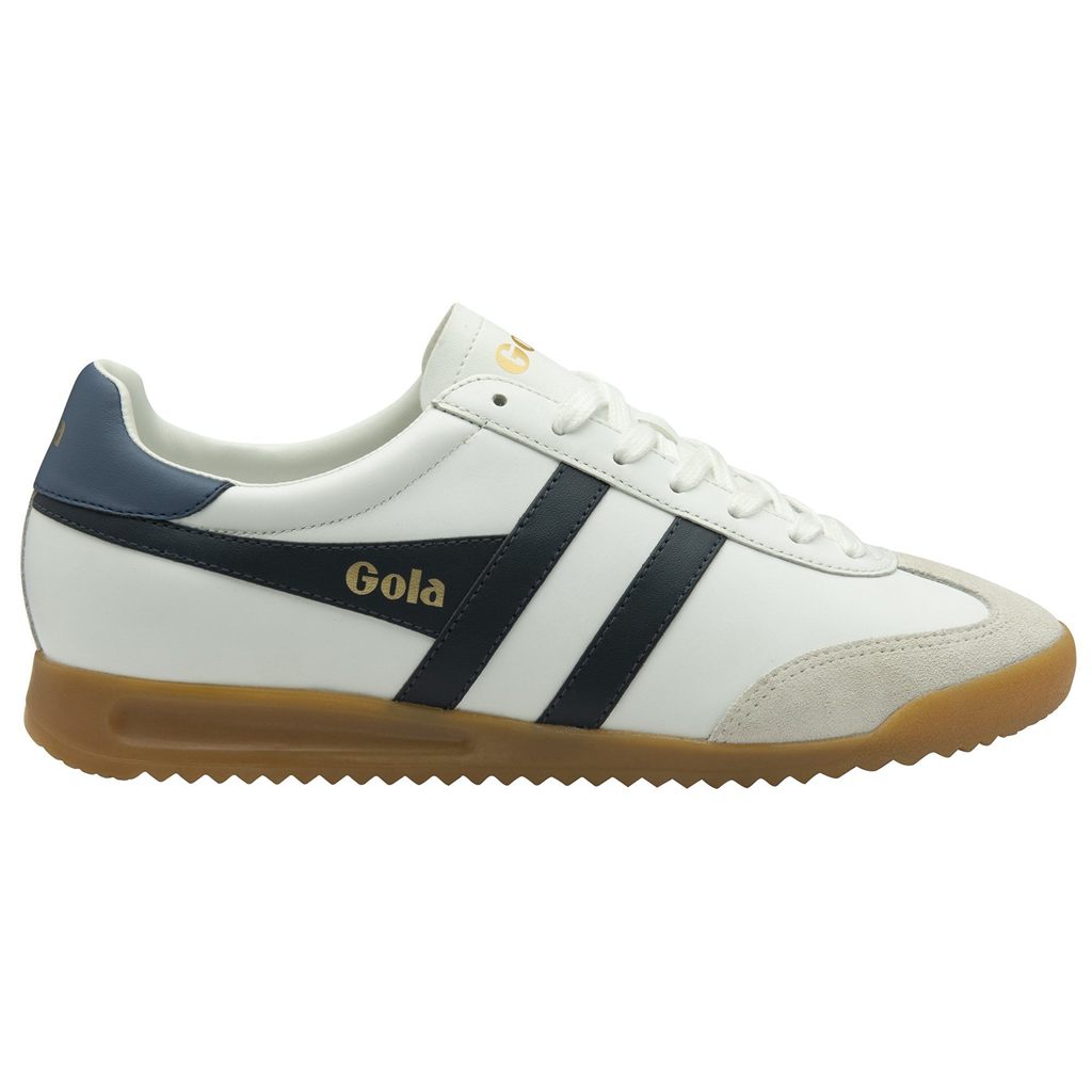 Gola Classics Torpedo Leather Sneakers Fehér Sötétkék Hungary | KLA-652340