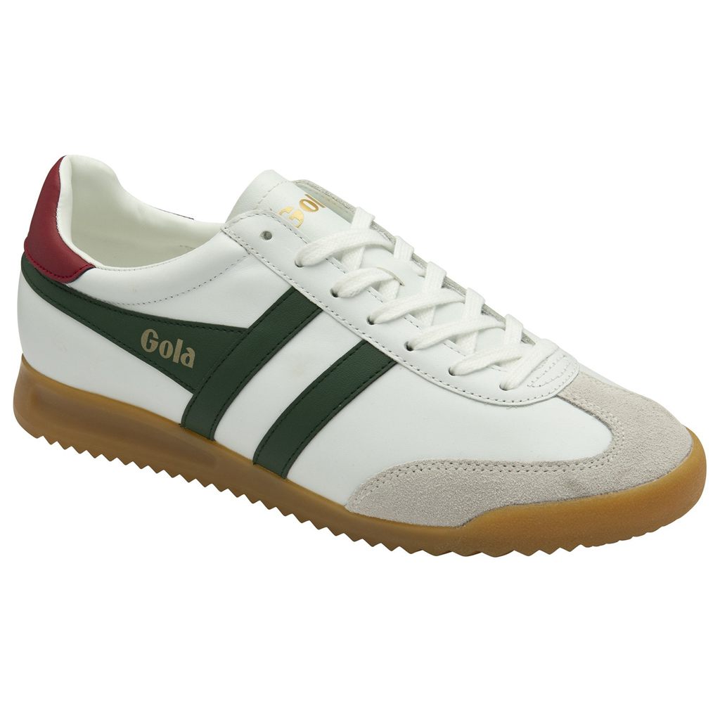 Gola Classics Torpedo Leather Sneakers Fehér Mélypiros Hungary | SMH-069841